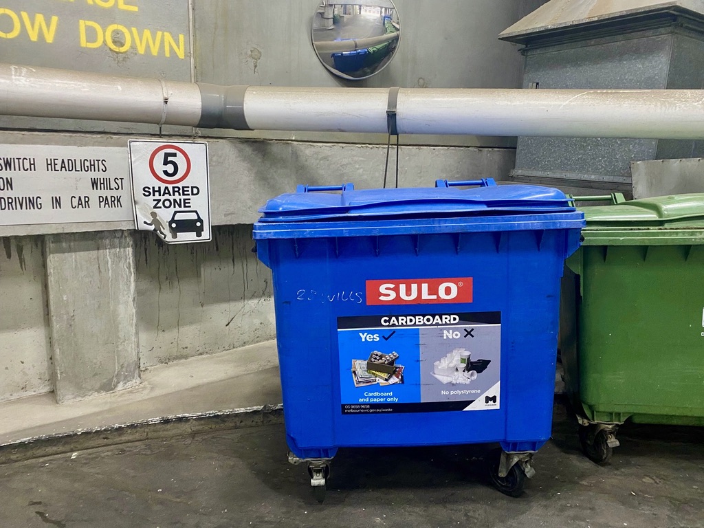 Rubbish bins